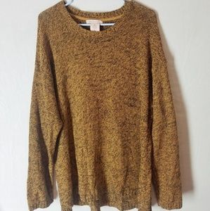 Philosophy xxl mustard yellow sweater